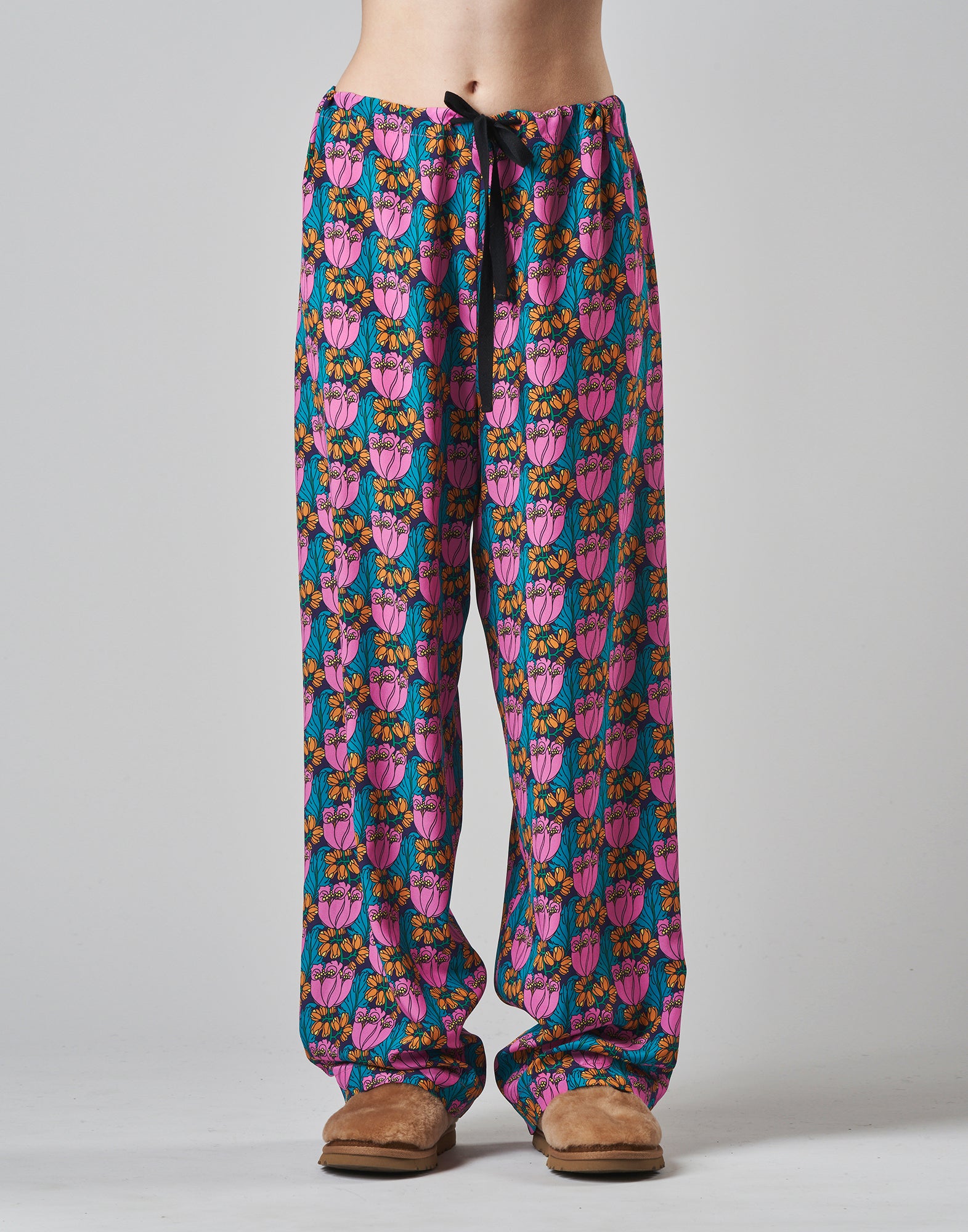 Pantaloni in Seta Liberty a Palazzo
