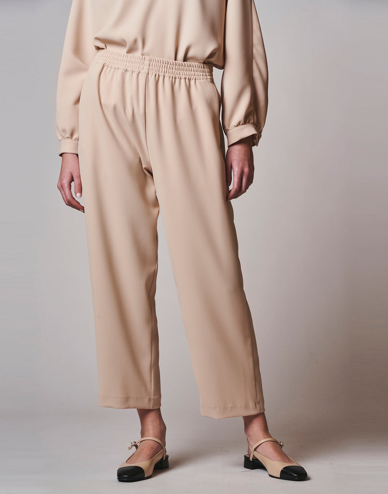 Pantalone Japan in Crêpe
