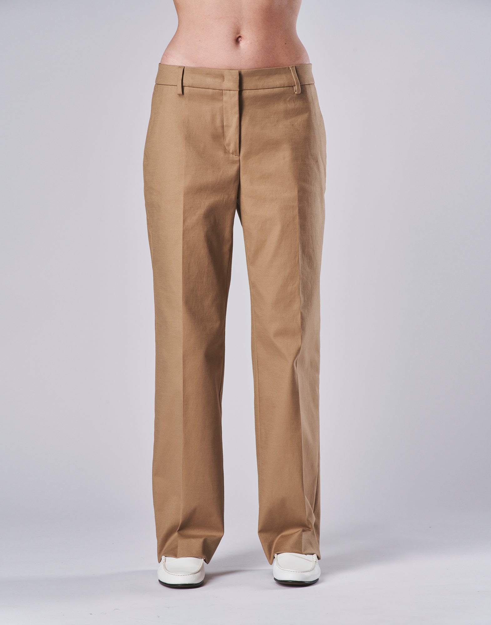 Pantalone a Uomo in Gabardina