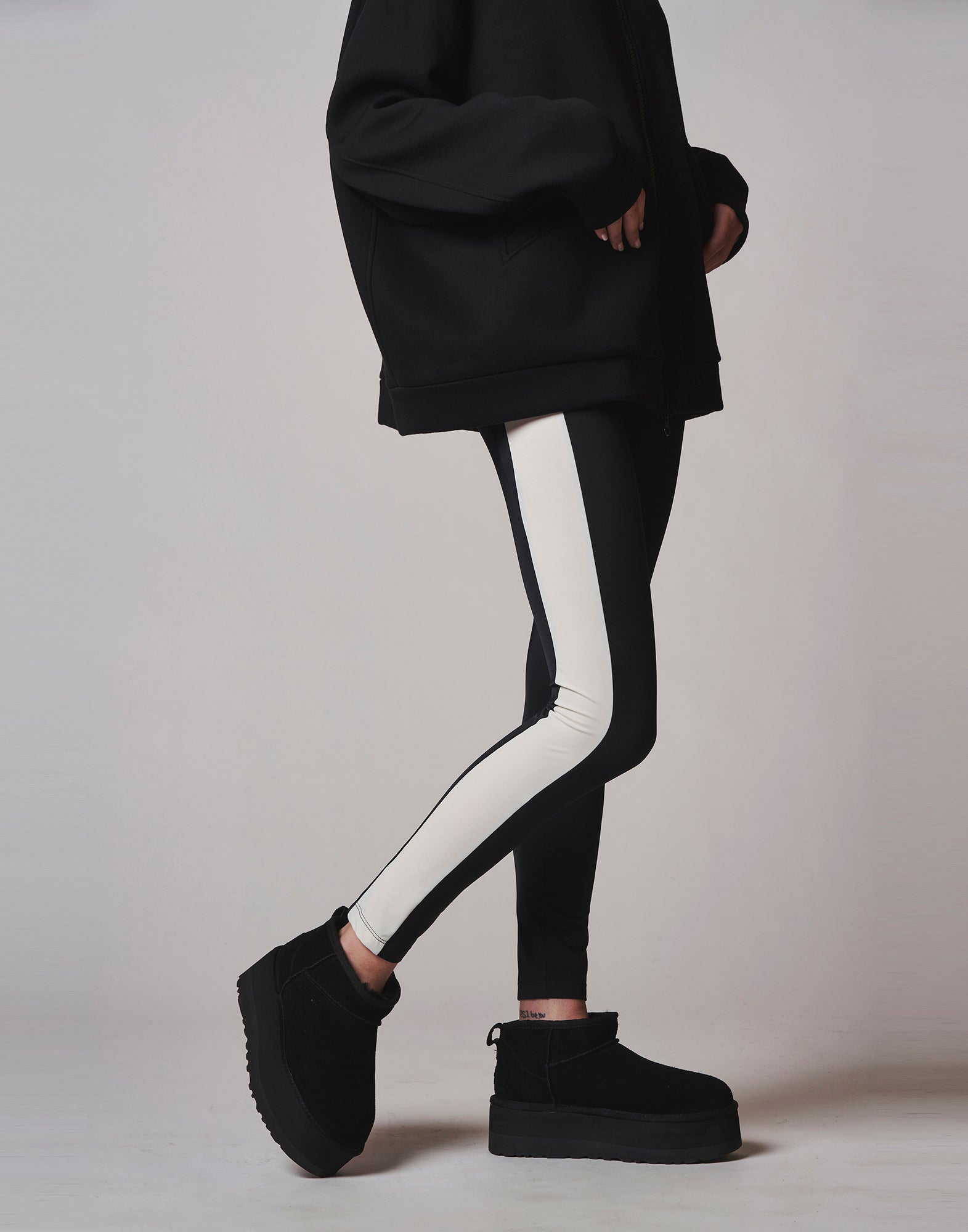 Leggings Bicolor in Lycra