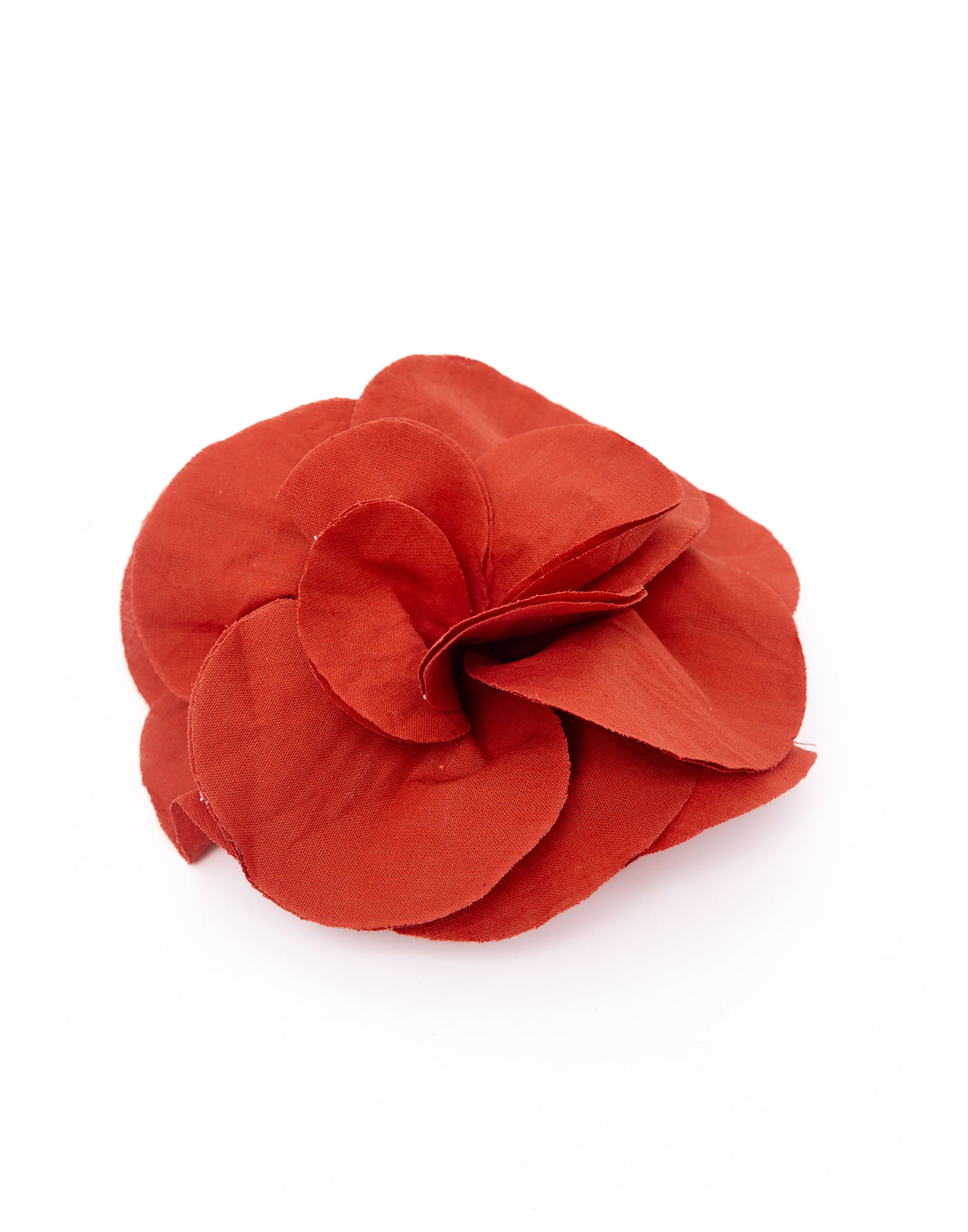 Spilla a Fiore in Cotone Cotto