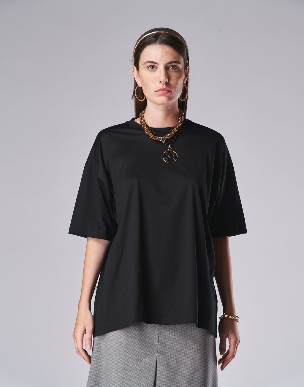 T-shirt Tinta Unita Manica Corta