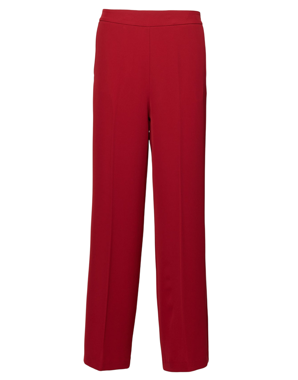 Wide-leg trousers in fluid cady