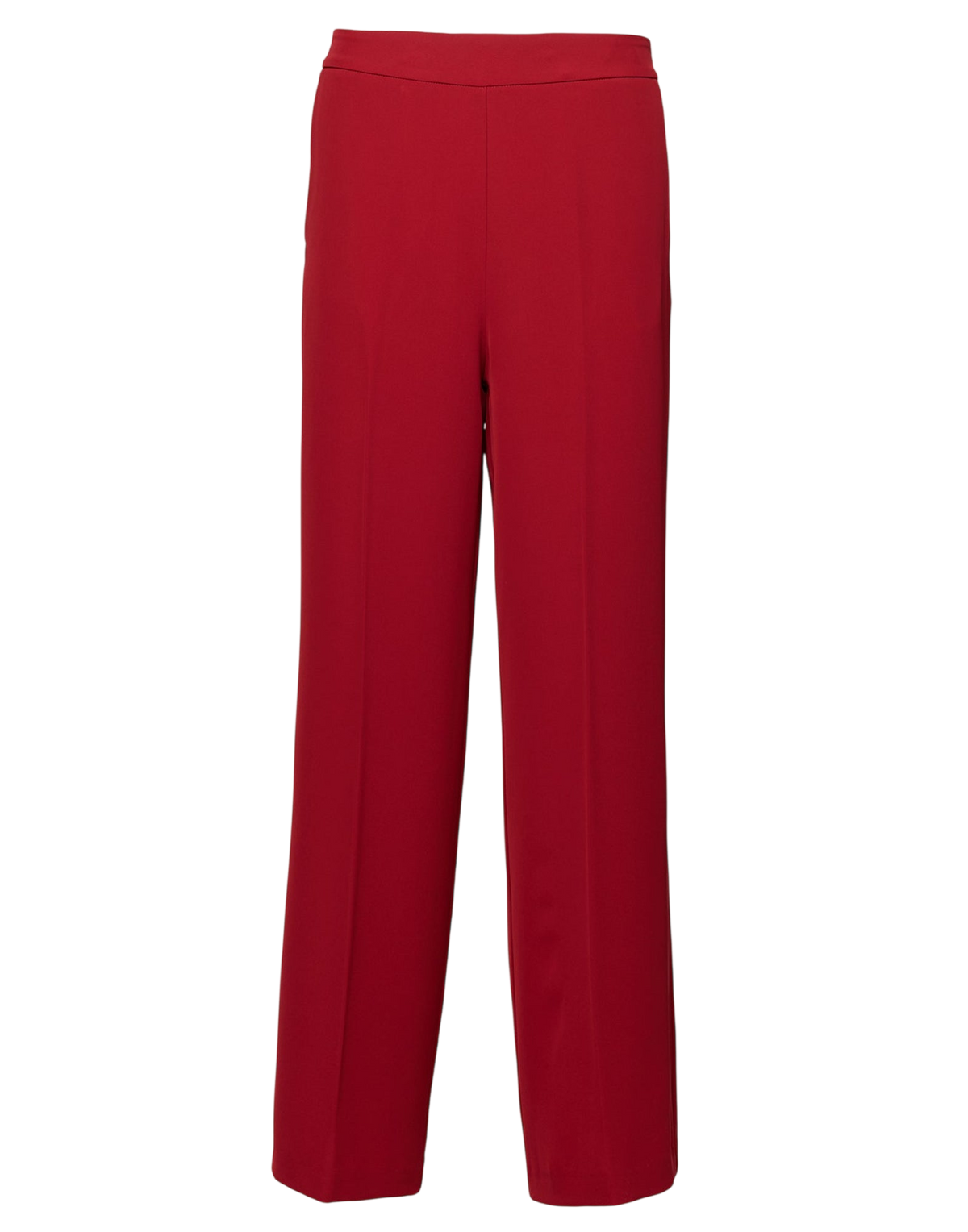 Wide-leg trousers in fluid cady