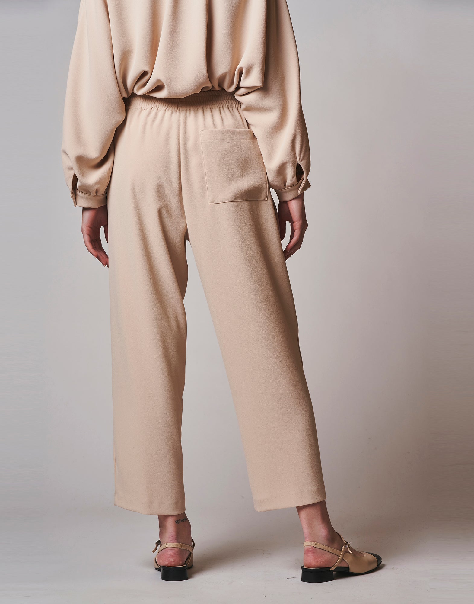 Pantalone Japan in Crêpe