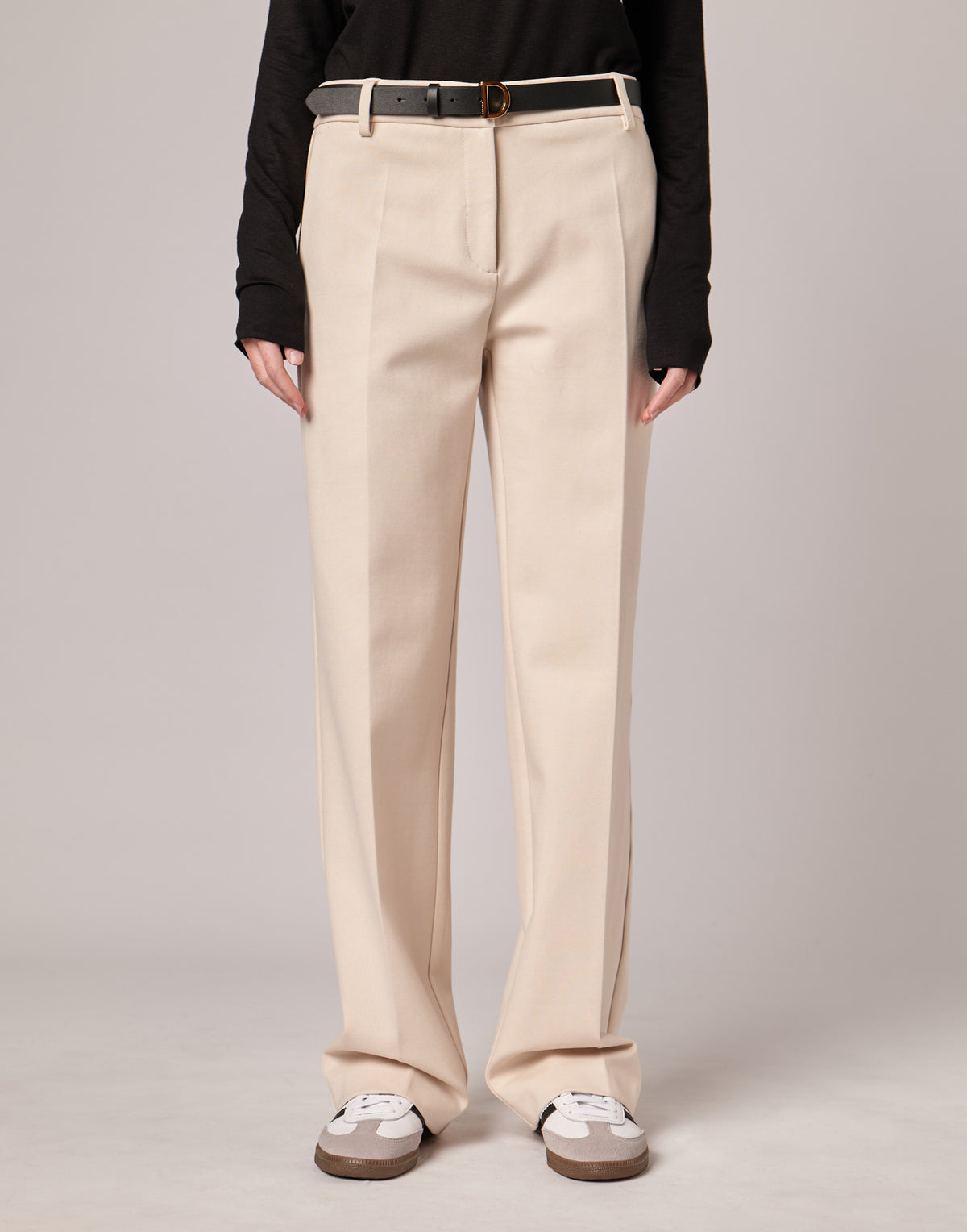 Men's Trousers in Milano Stucco Stitch