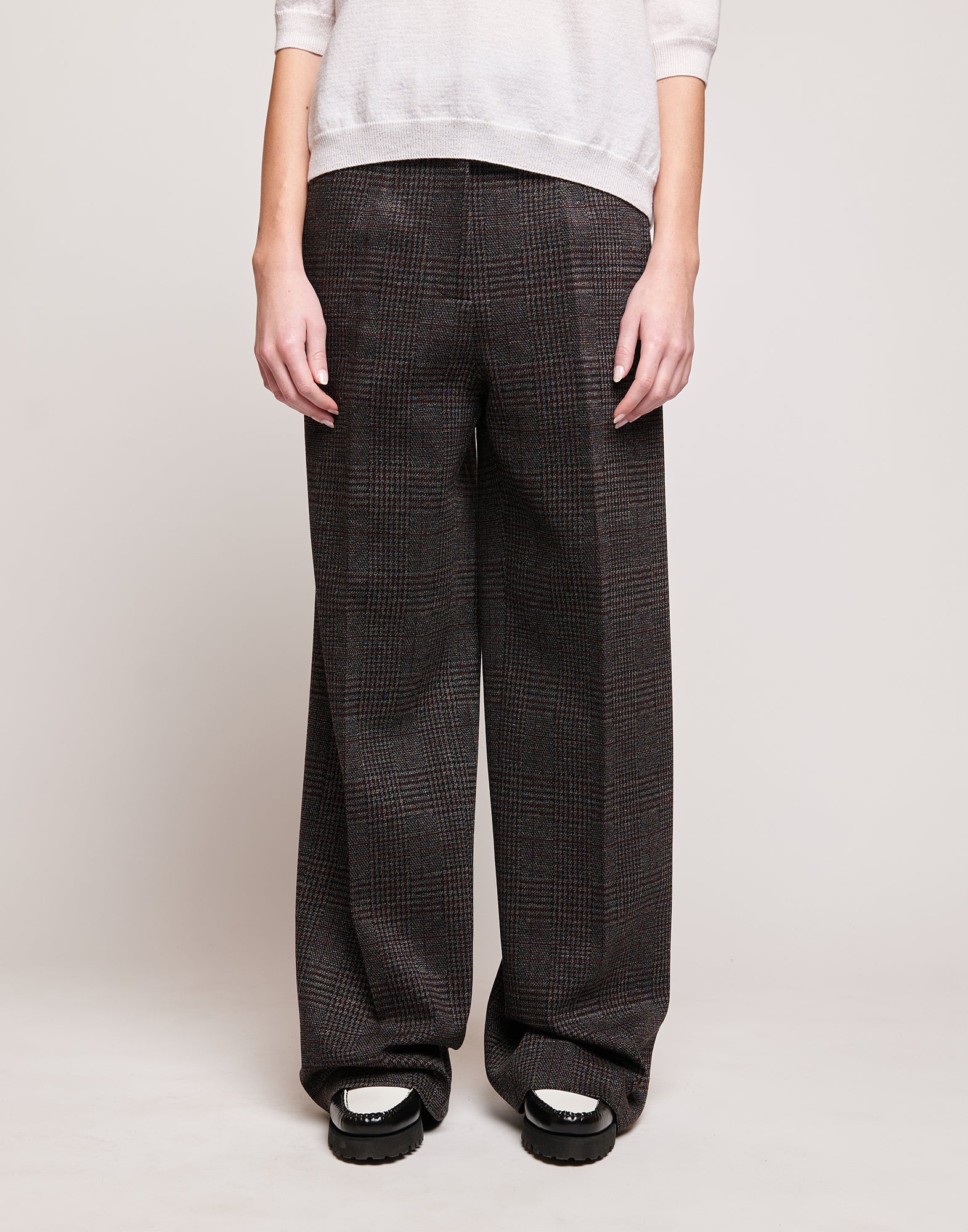 Pantaloni Maschili in Galles Jacquard