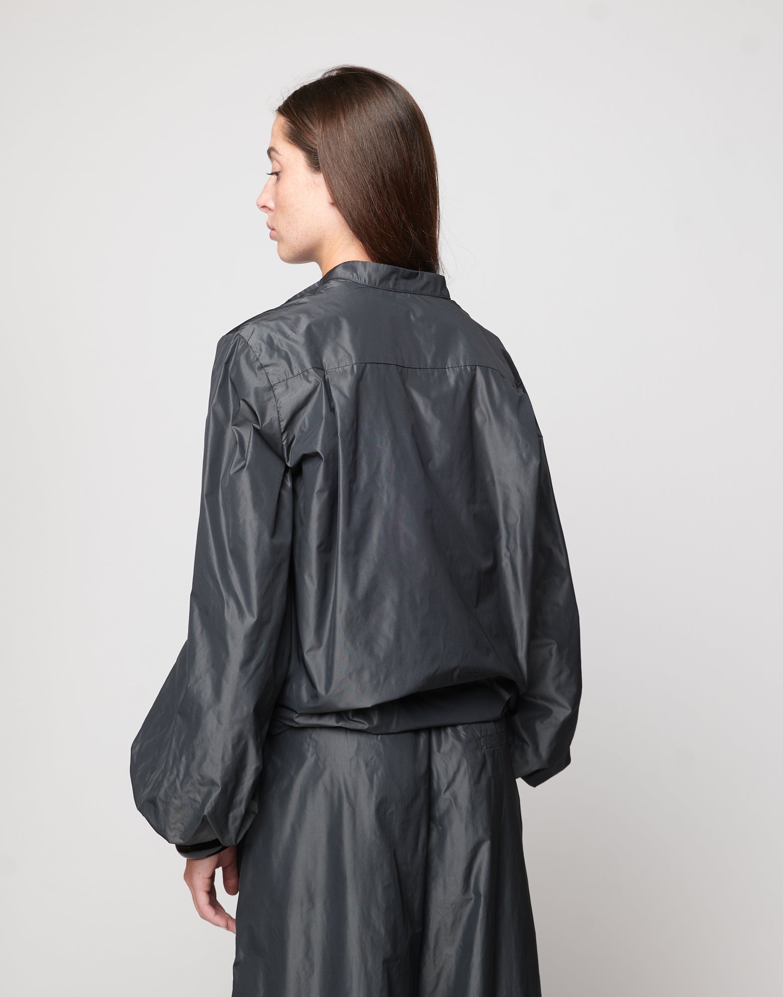 Camicia Coreana in Taffetà Ghisa