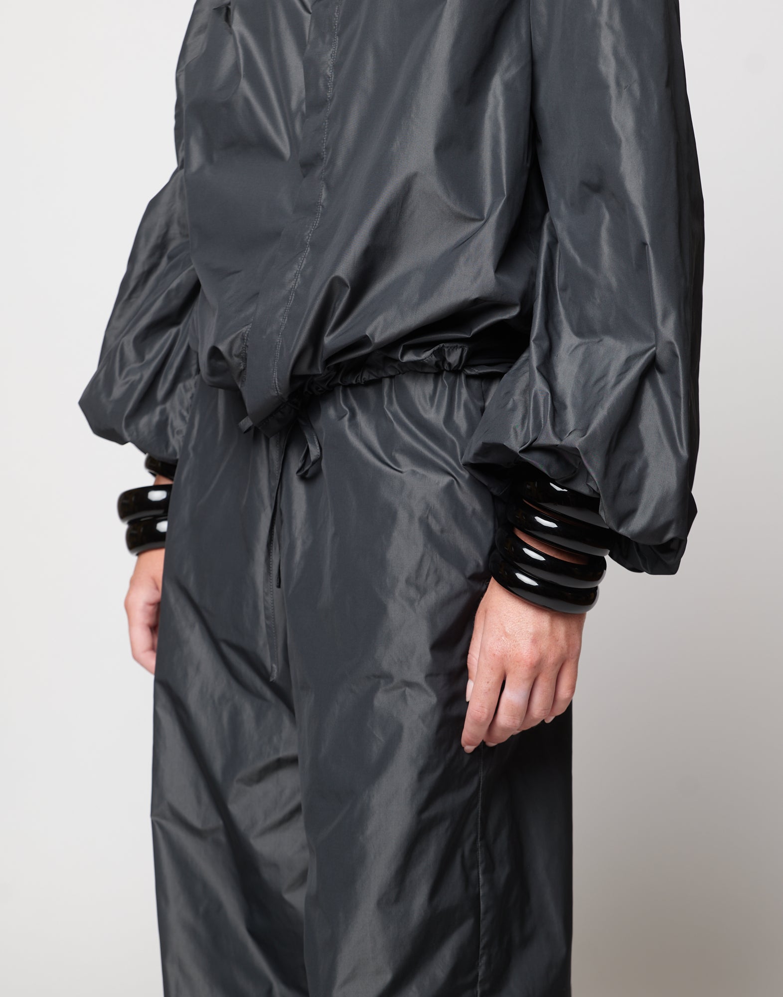 Camicia Coreana in Taffetà Ghisa