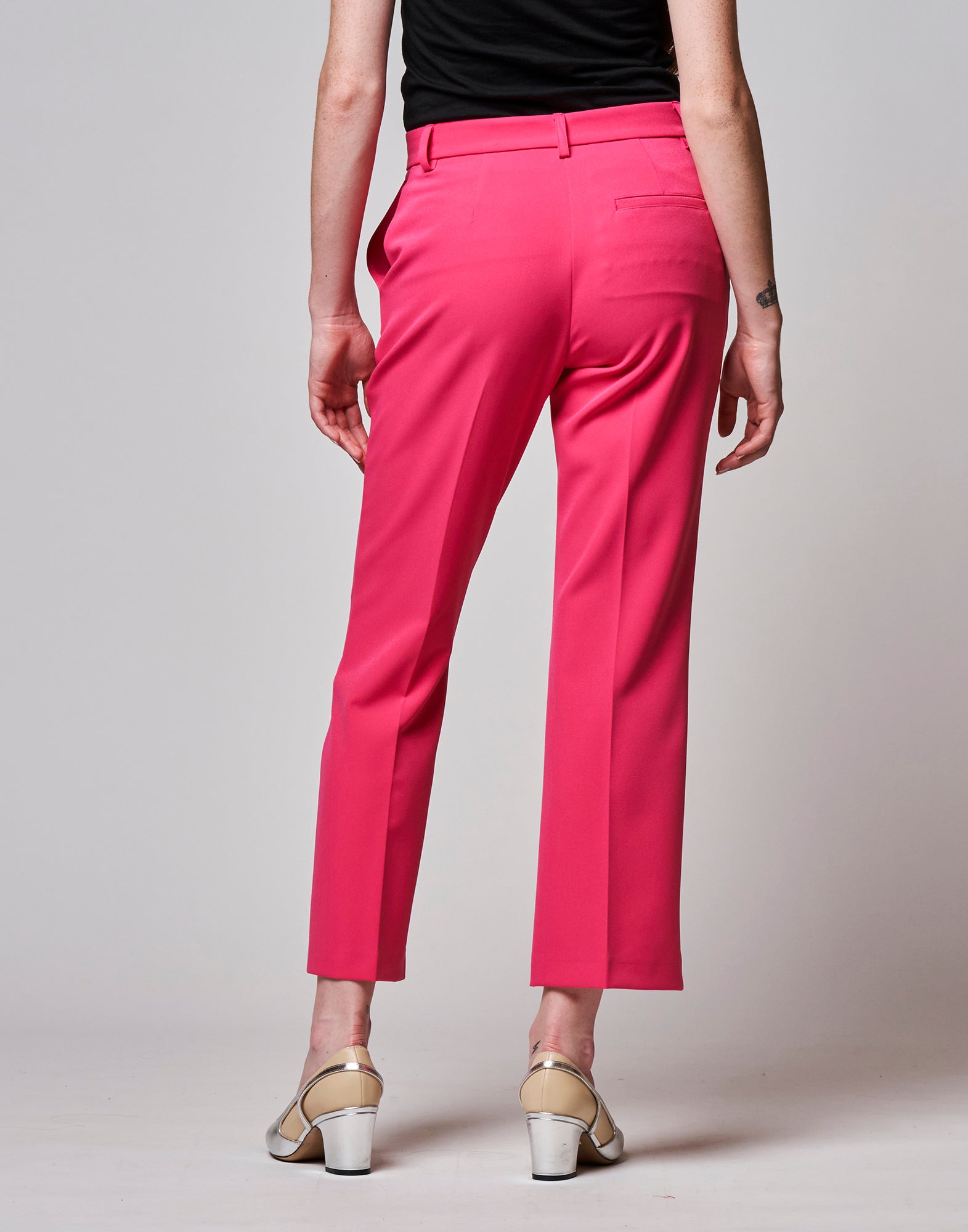 Pantaloni a Trombetta in Punto Milano