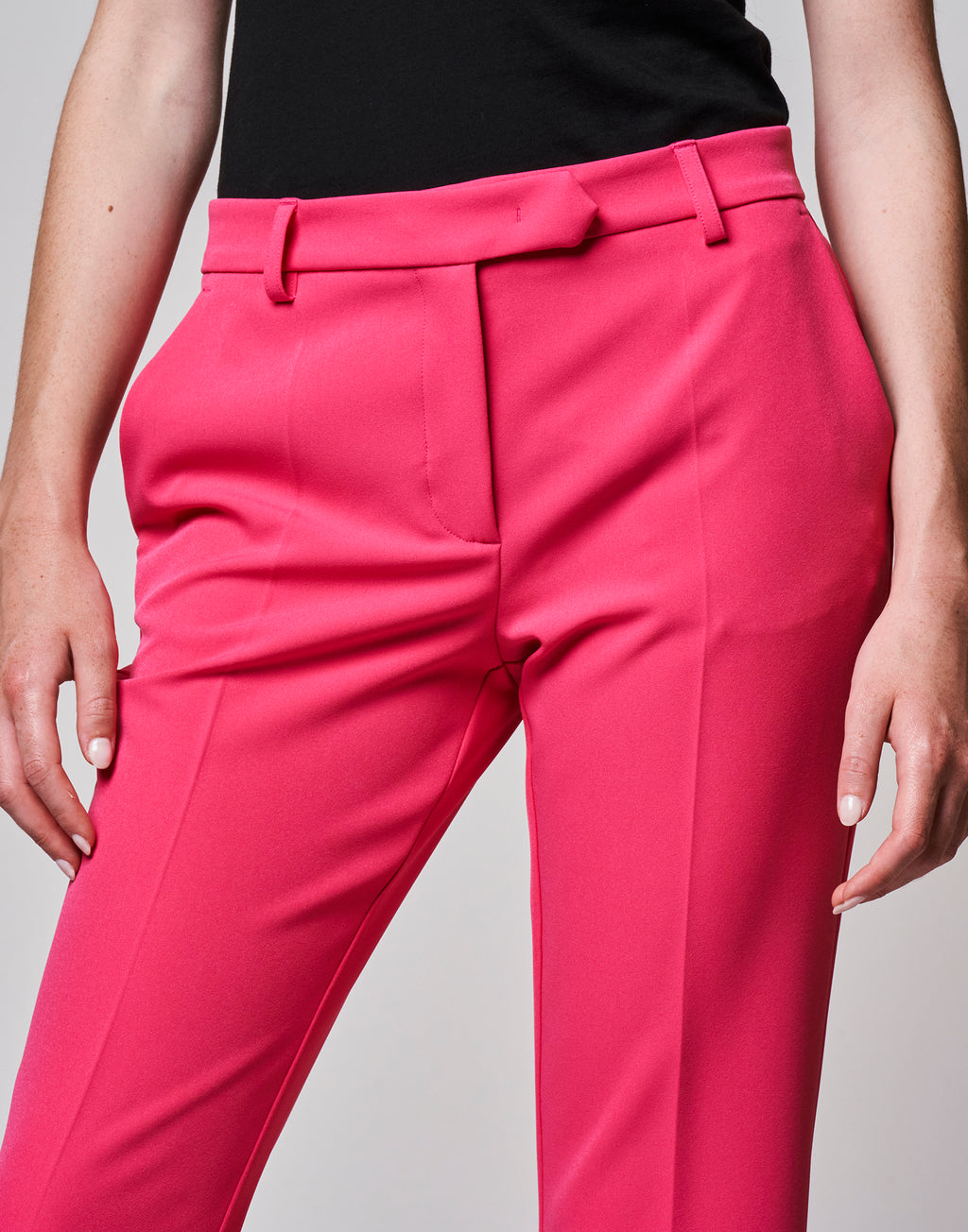 Pantaloni a Trombetta in Punto Milano