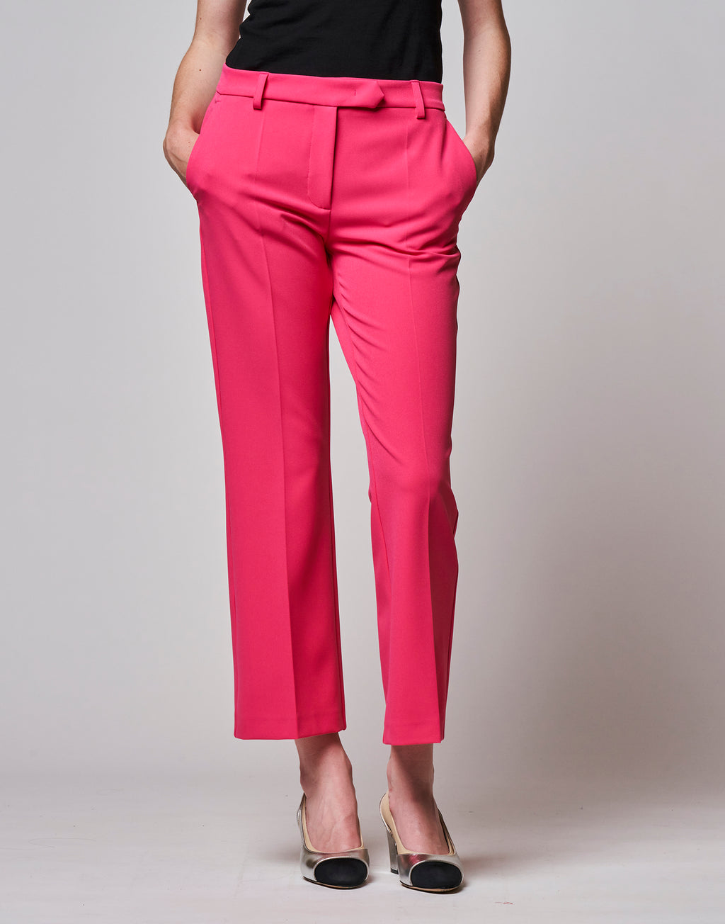 Pantaloni a Trombetta in Punto Milano