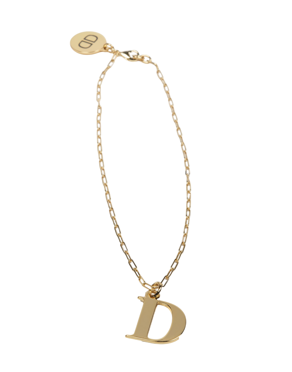Collana con Lettera Personalizzata Grande
