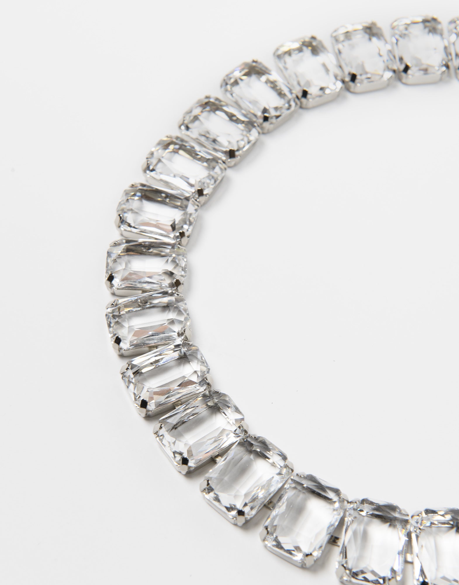 Collana con Pietre Trasparente