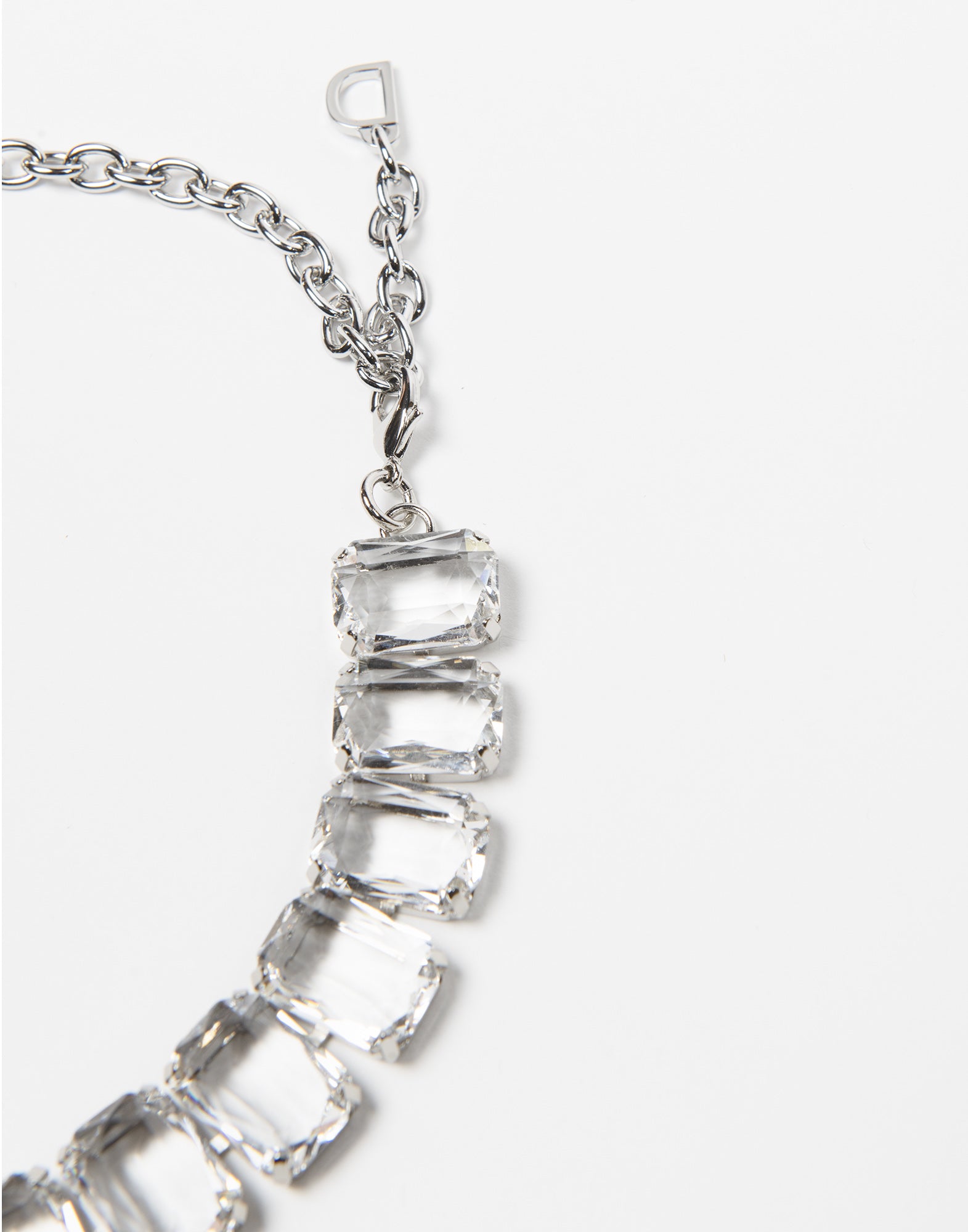 Collana con Pietre Trasparente