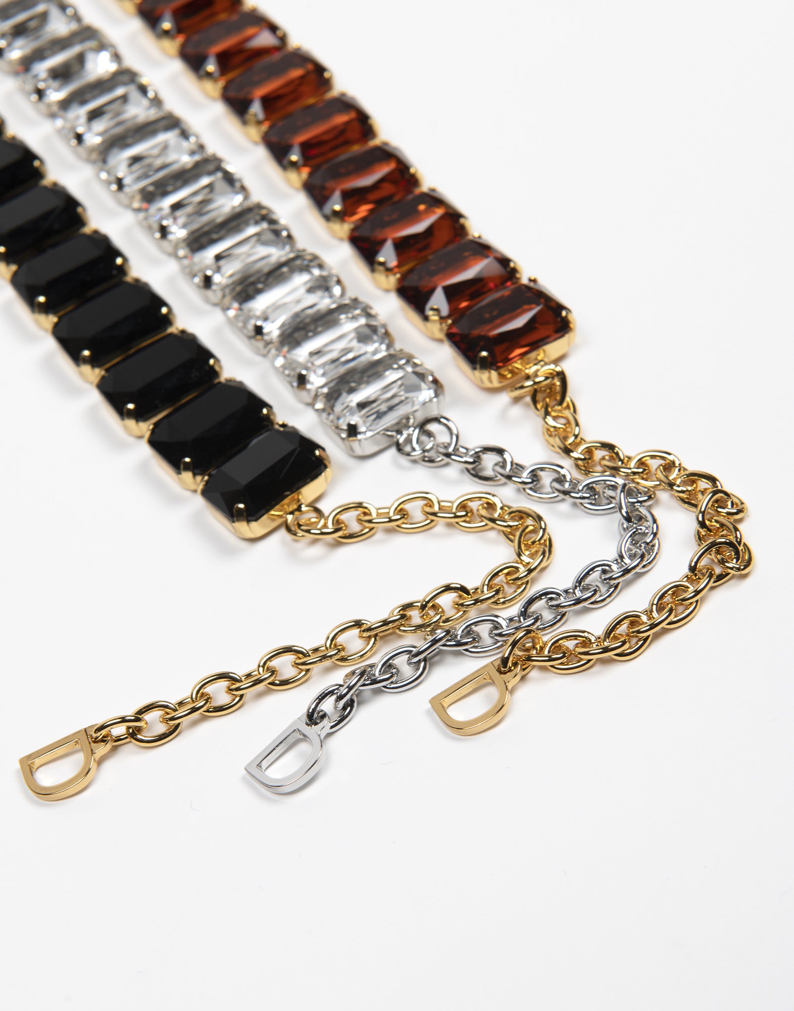 Collana con Pietre Trasparente