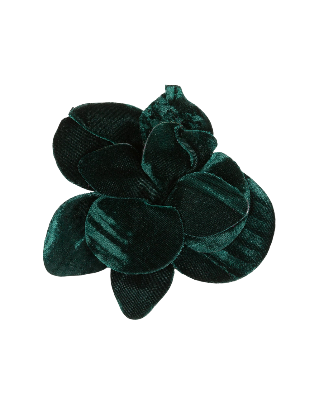Spilla Fiore Magnolia in Velluto