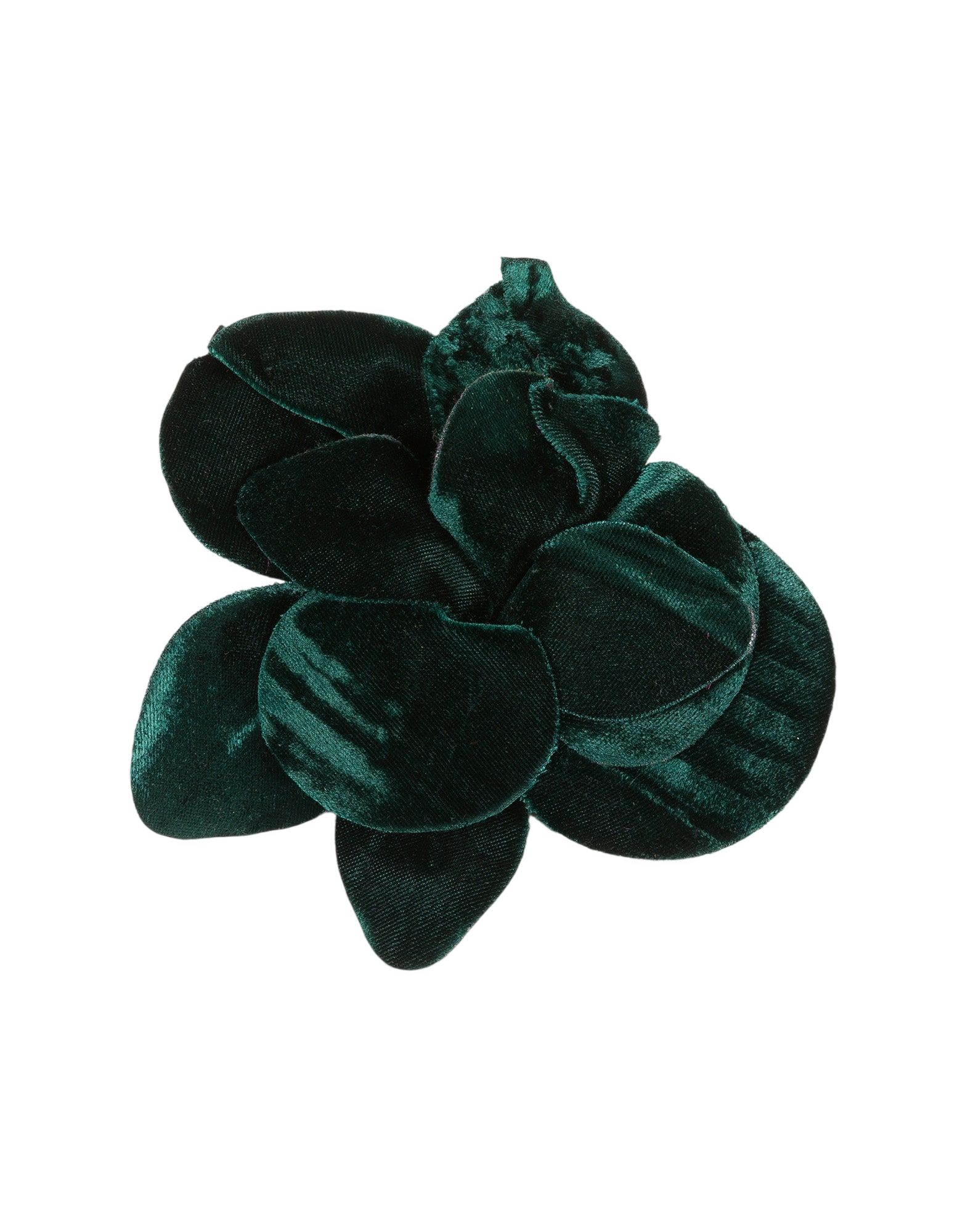 Spilla Fiore Magnolia in Velluto