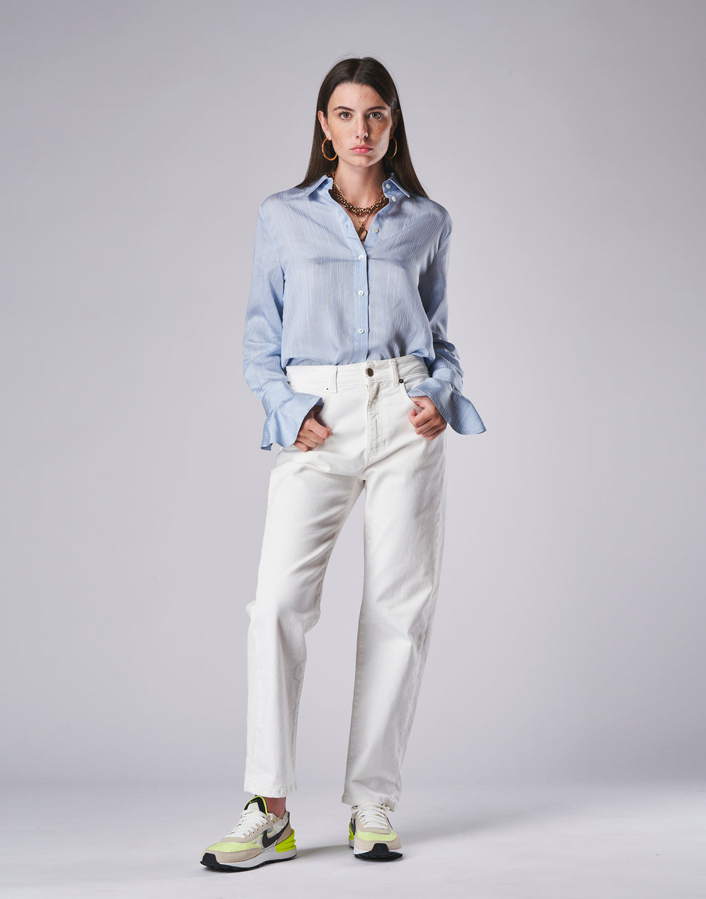 Pantalone in Bull a Gamba Dritta
