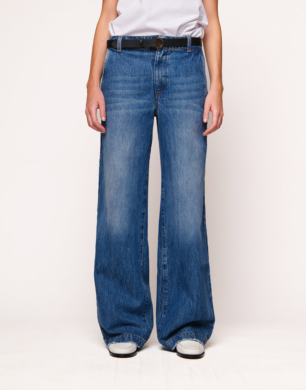 Jeans Larghi Stone Washed
