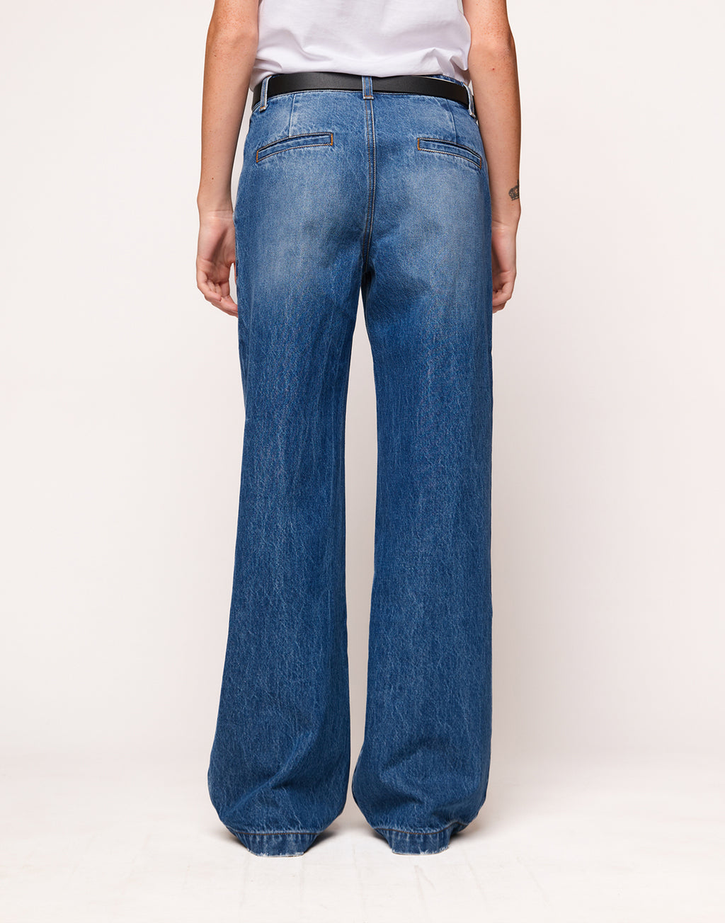 Jeans Larghi Stone Washed