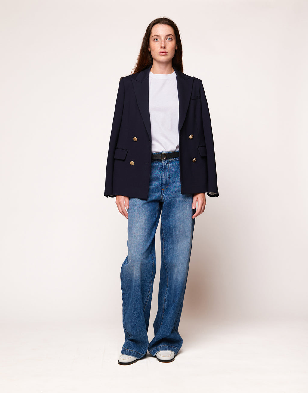 Jeans Larghi Stone Washed