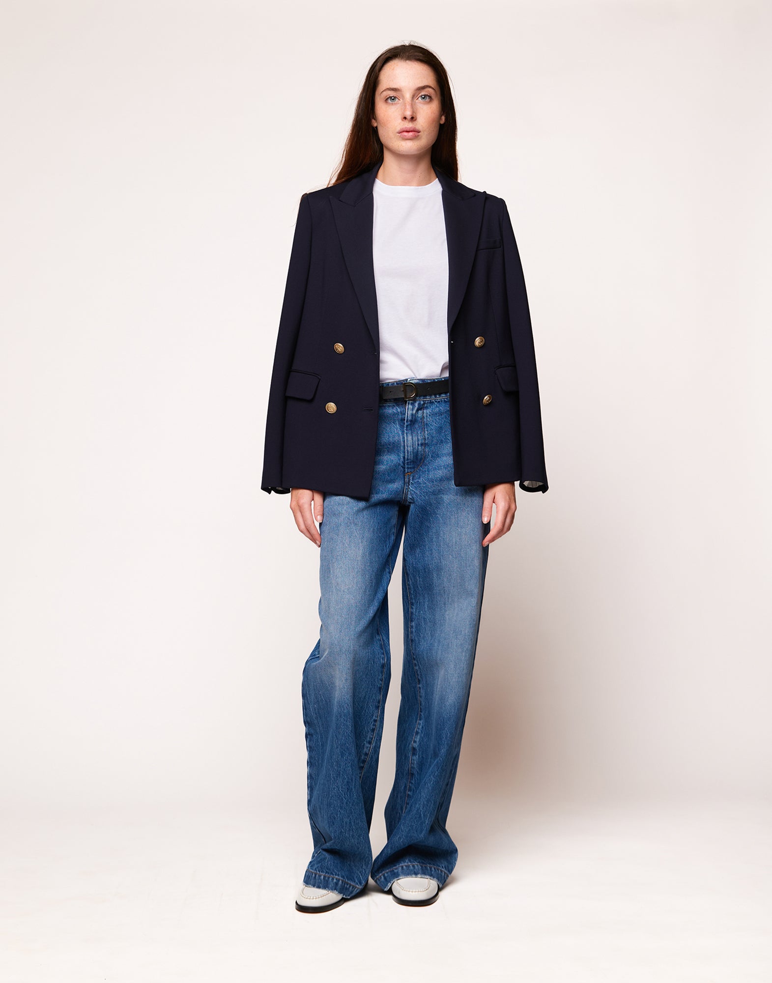 Jeans Larghi Stone Washed