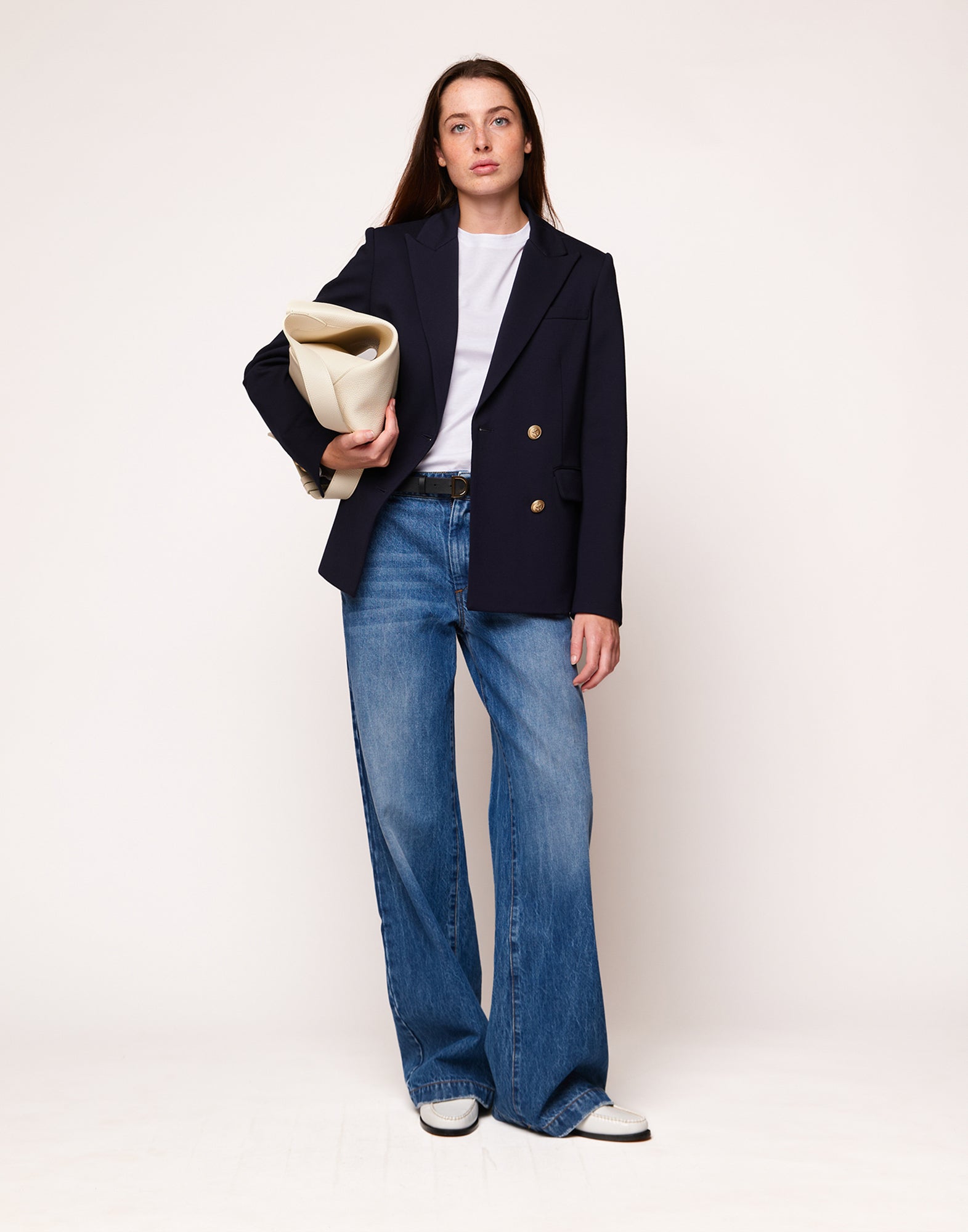 Jeans Larghi Stone Washed