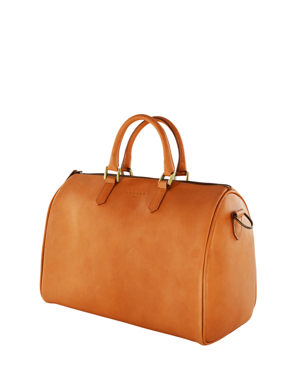Sac boston en cuir avec bandoulière