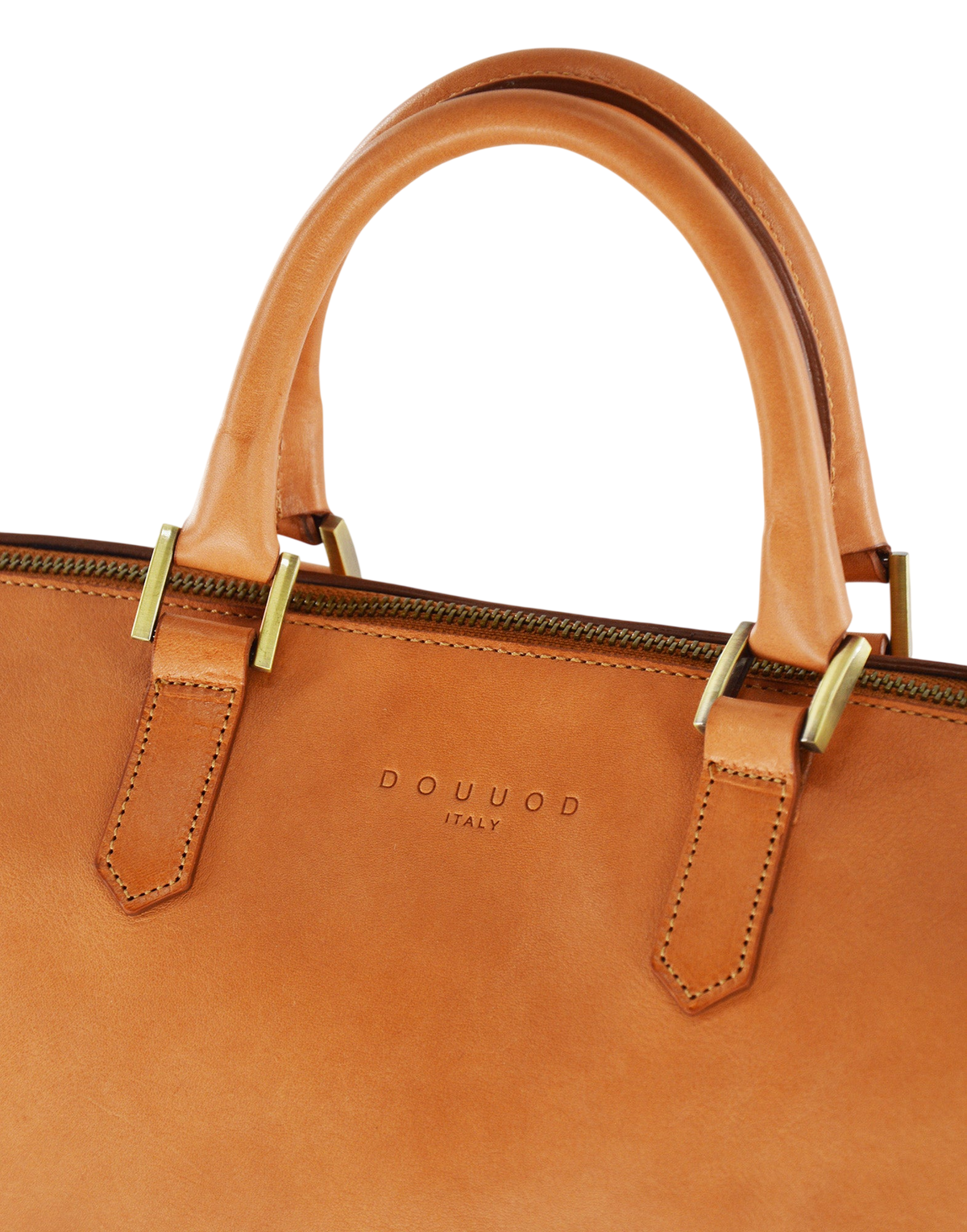 Leather Satchel with Shoulder Strap