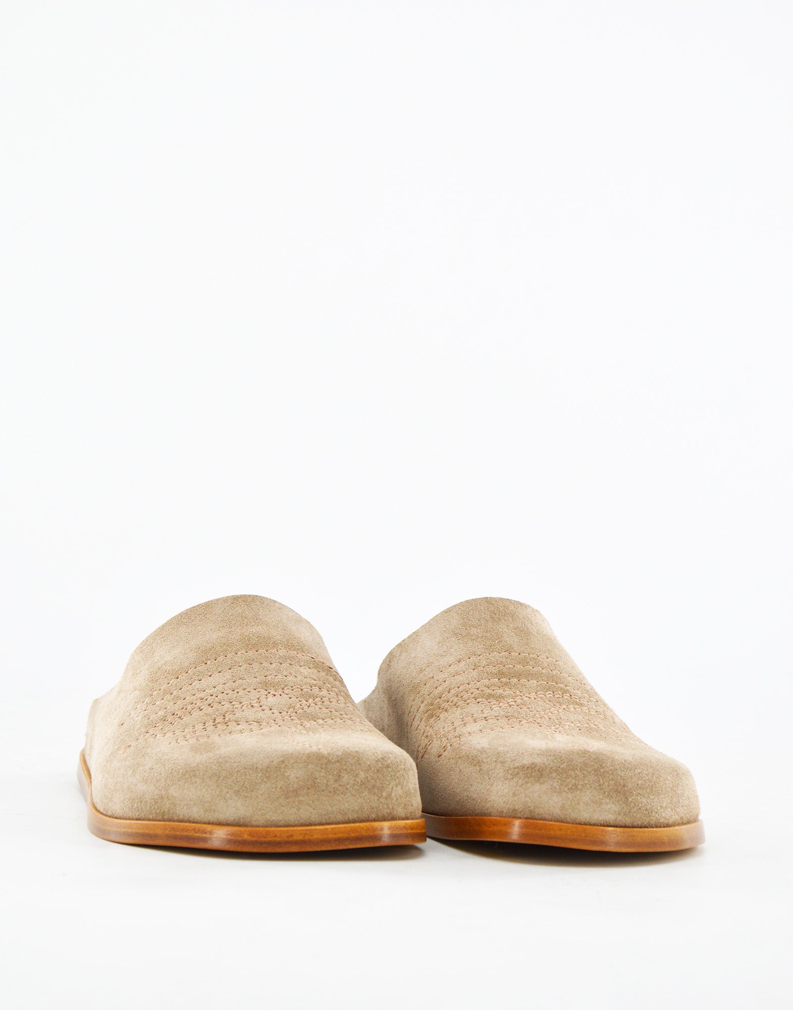 Sabot Fondo Cuoio in Crosta Taupe
