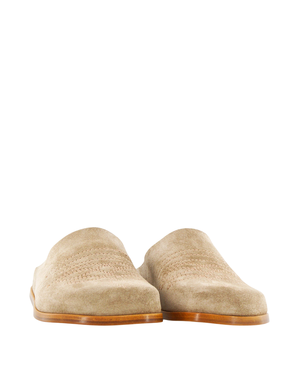 Sabot Fondo Cuoio in Crosta Taupe
