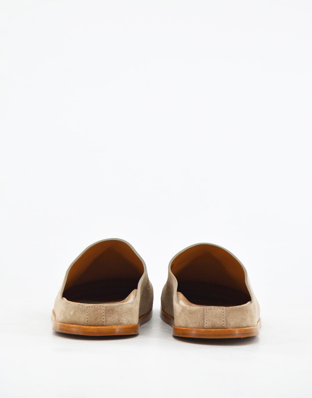 Sabot Fondo Cuoio in Crosta Taupe