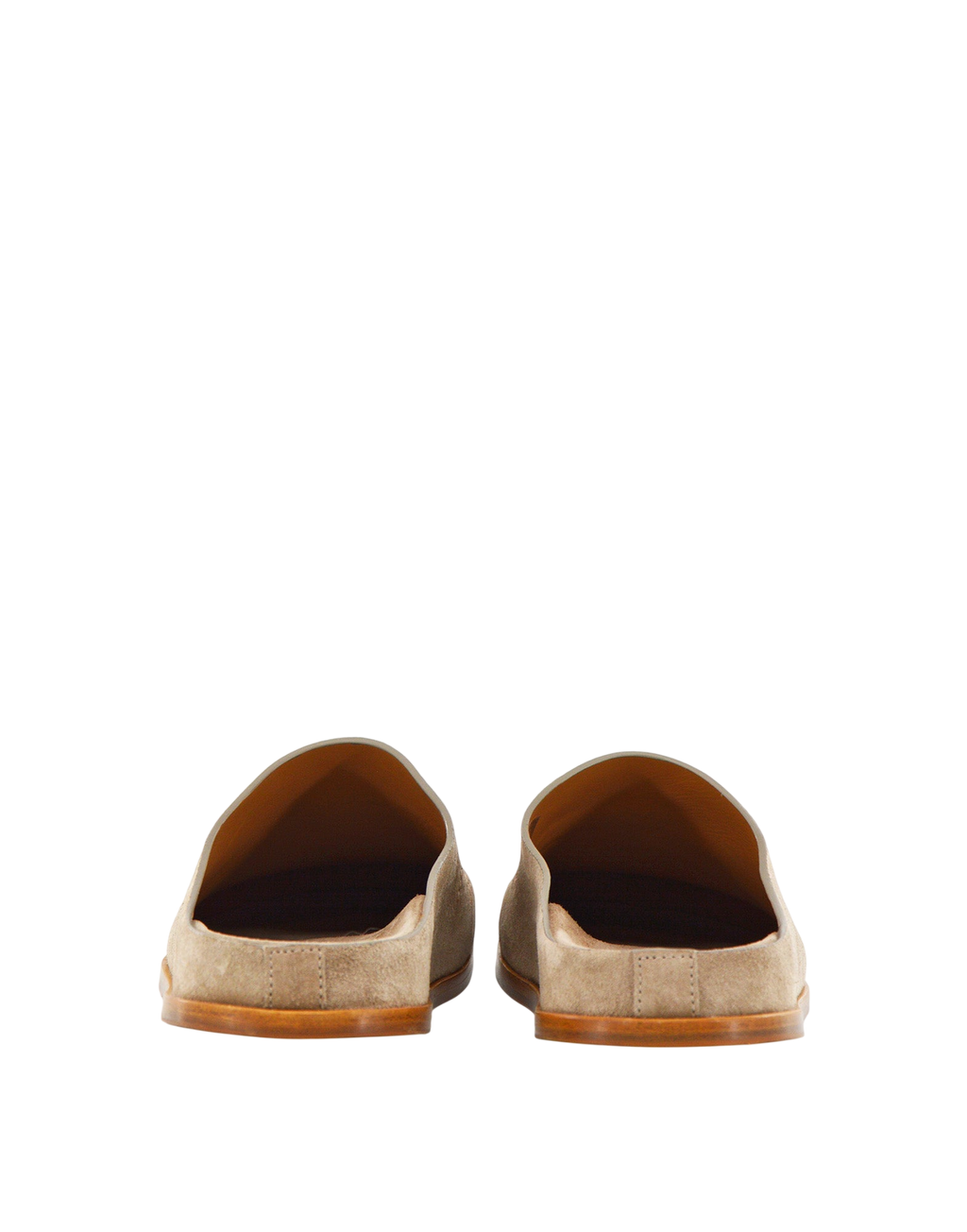 Sabot Fondo Cuoio in Crosta Taupe