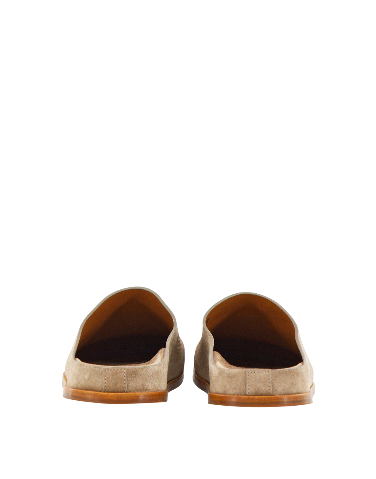 Sabot Fondo Cuoio in Crosta Taupe