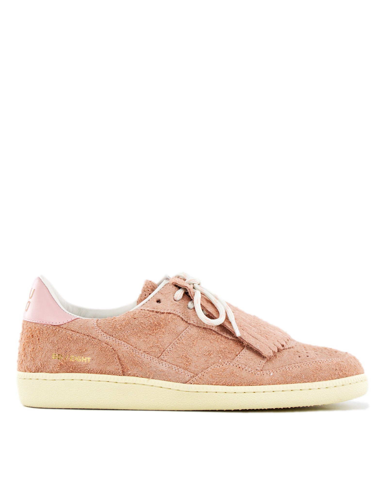 Sneakers Eight con Frangia in Crosta Rose