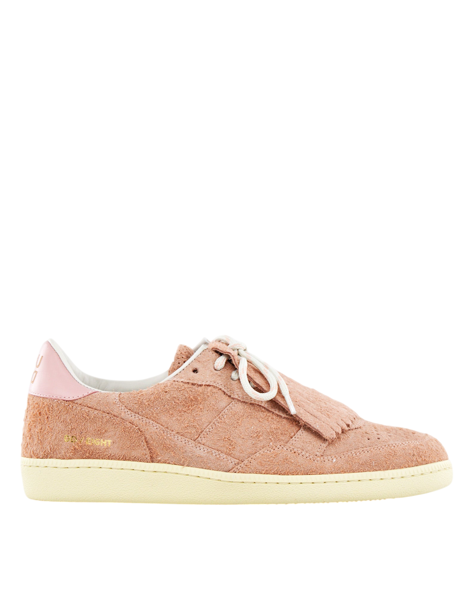 Sneakers Eight con Frangia in Crosta Rose