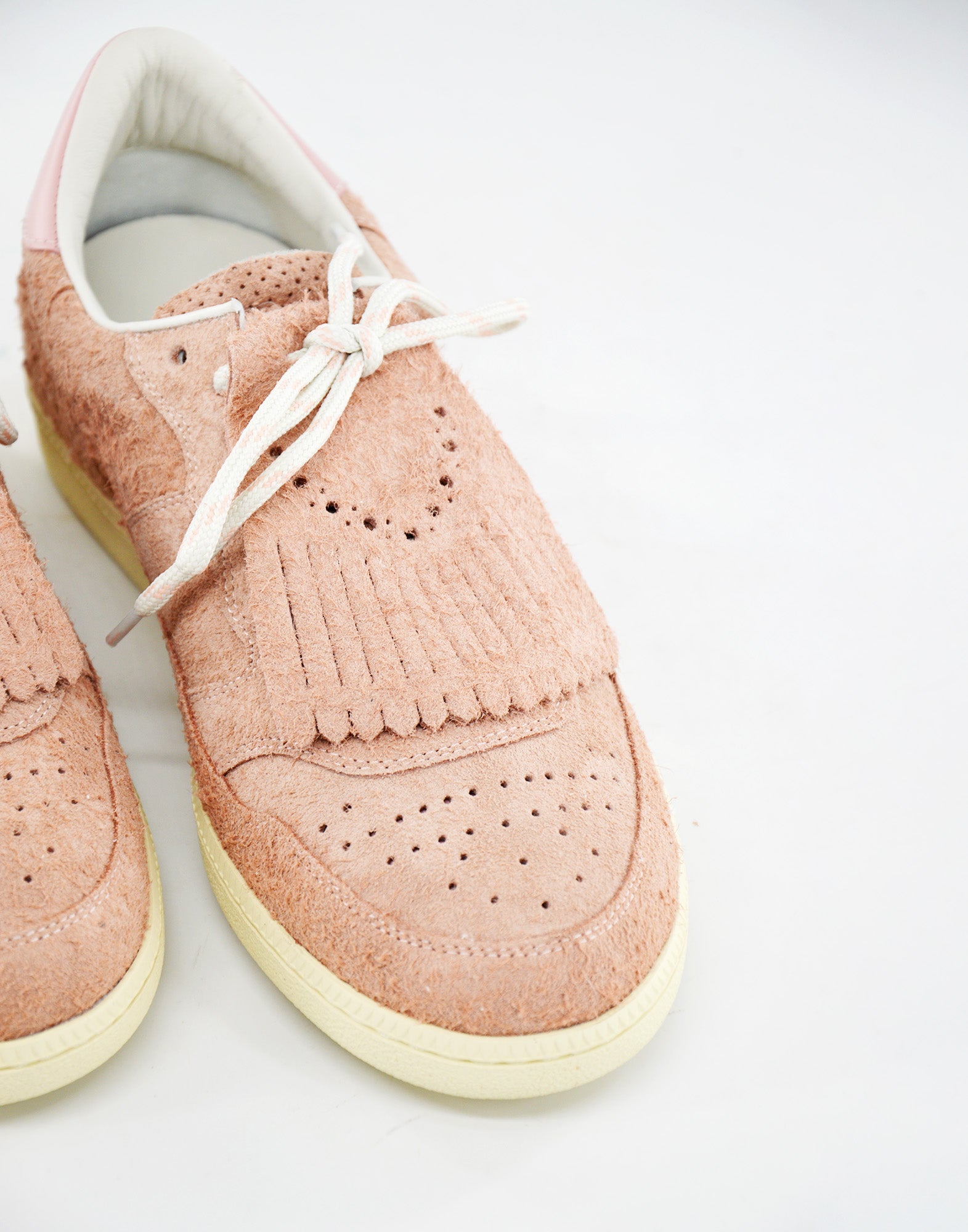 Sneakers Eight con Frangia in Crosta Rose