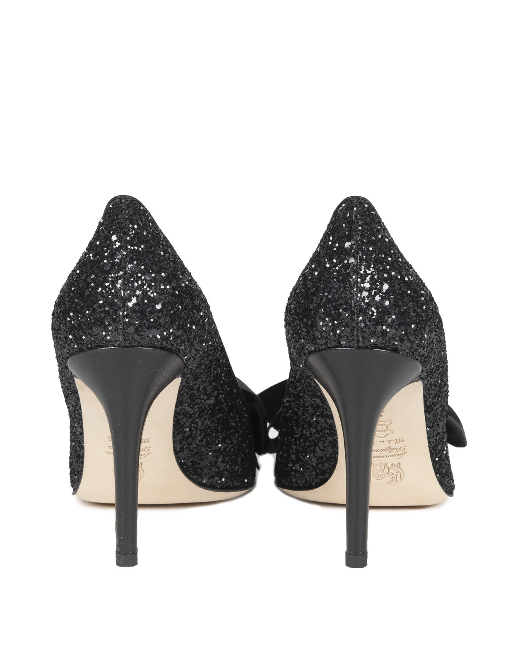 Décolleté Glitter con Fiocco