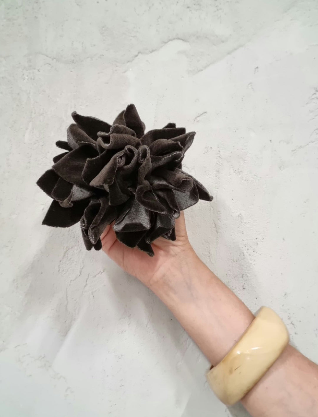 Chenille Flower Brooch