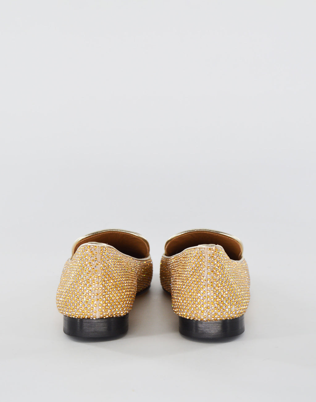 Mocassini in Pelle Diamond Oro