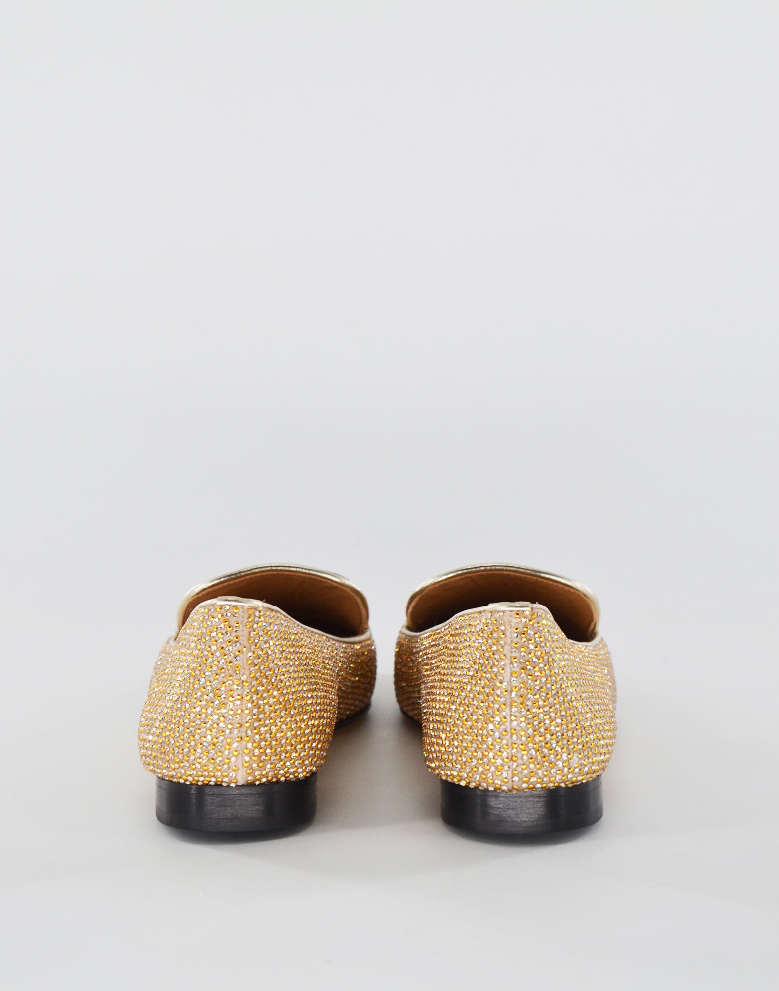 Mocassini in Pelle Diamond Oro