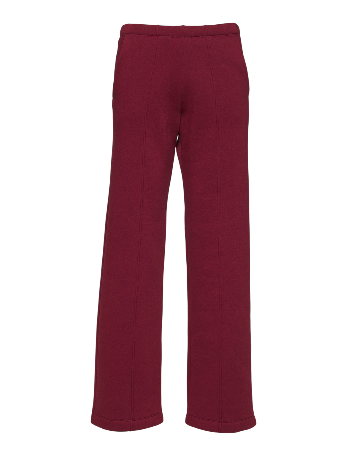 Pantalon de jogging long en molleton léger bordeaux