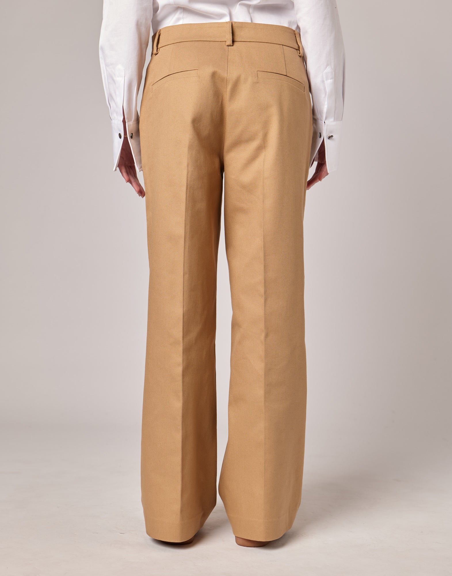 Pantaloni a Uomo in Cotton Drill Camel