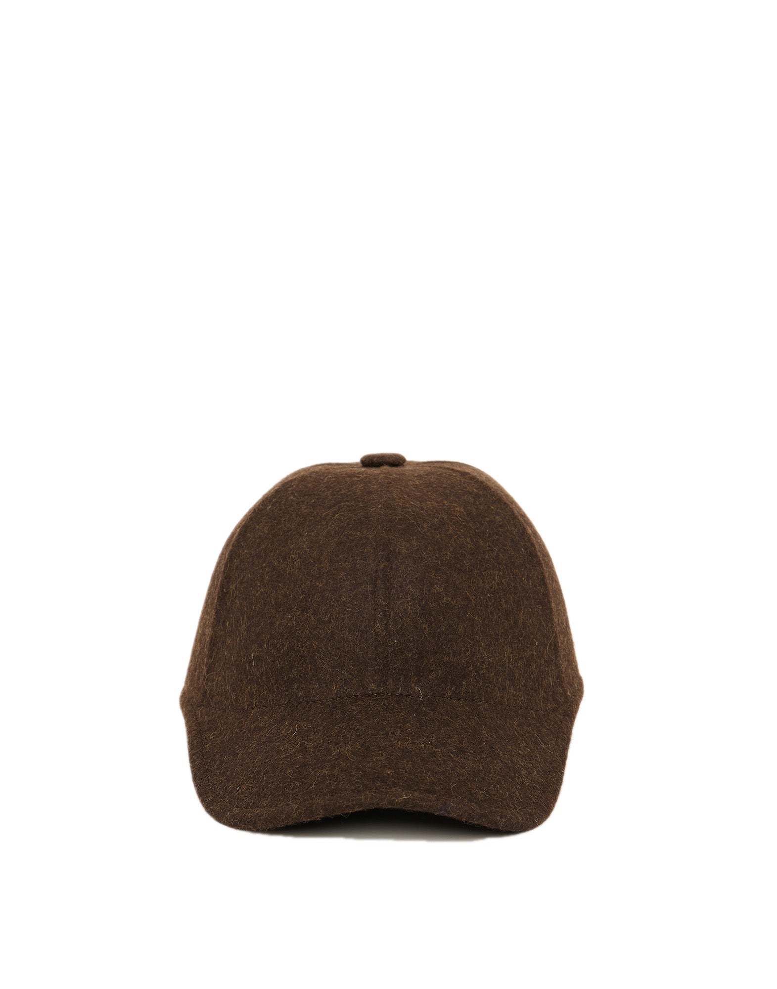 Cappello in Lana con Visiera Cioccolato