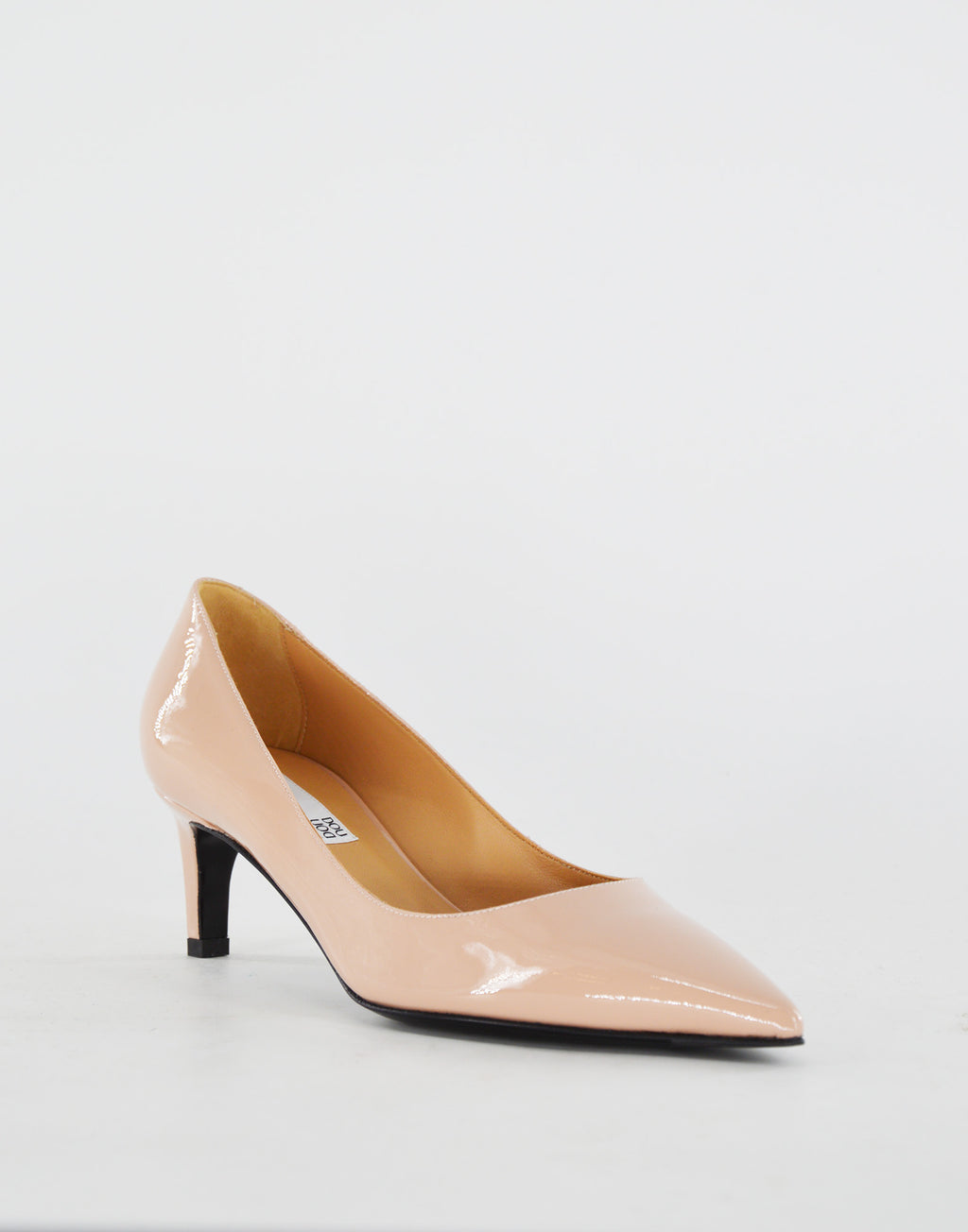 Décolleté in vernice a Punta Ball Pink