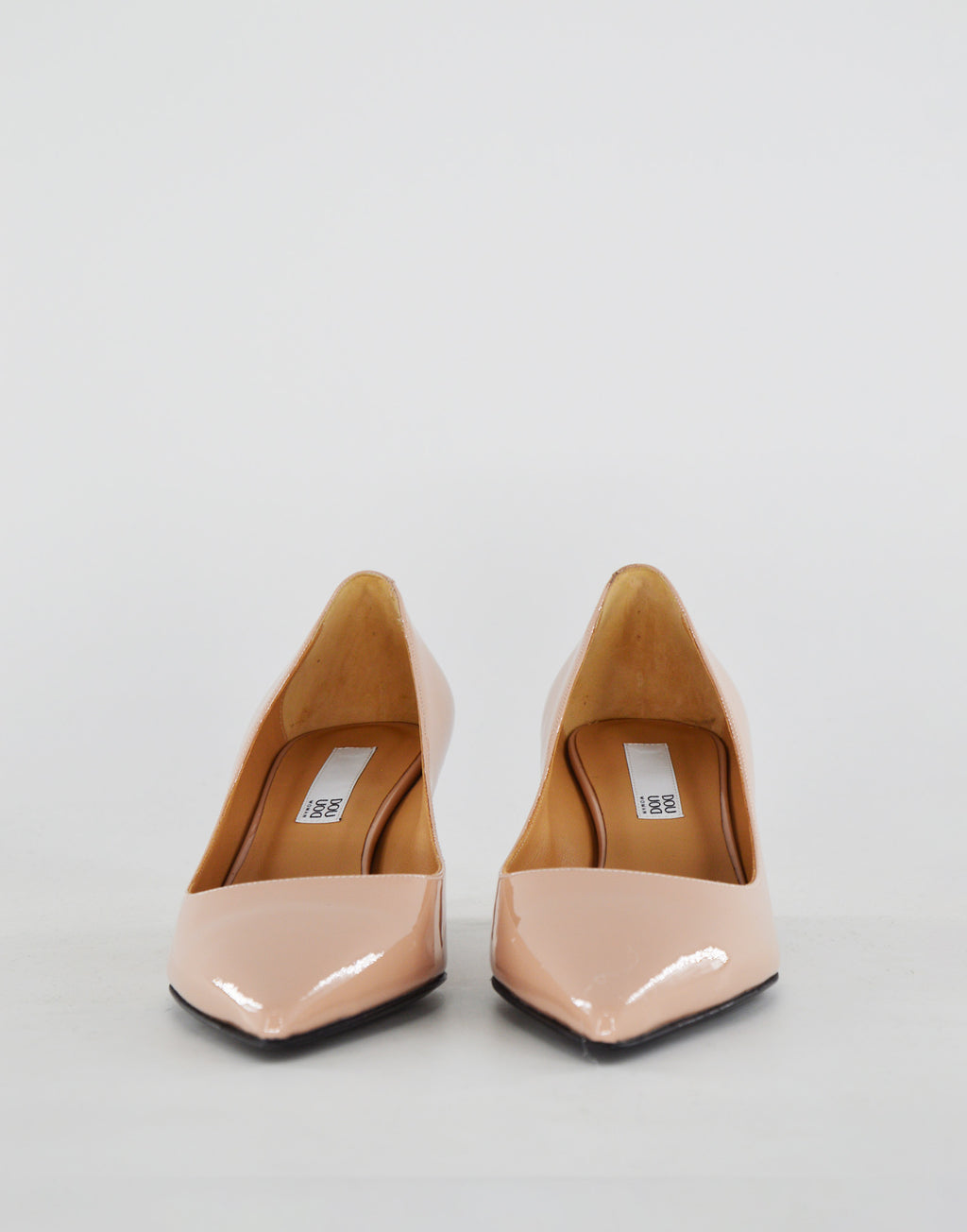 Décolleté in vernice a Punta Ball Pink