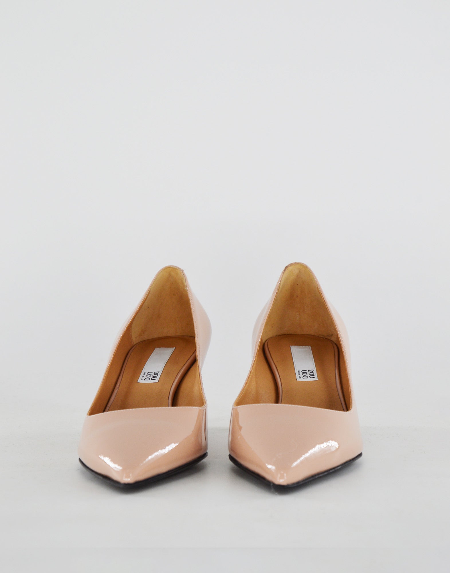 Décolleté in vernice a Punta Ball Pink