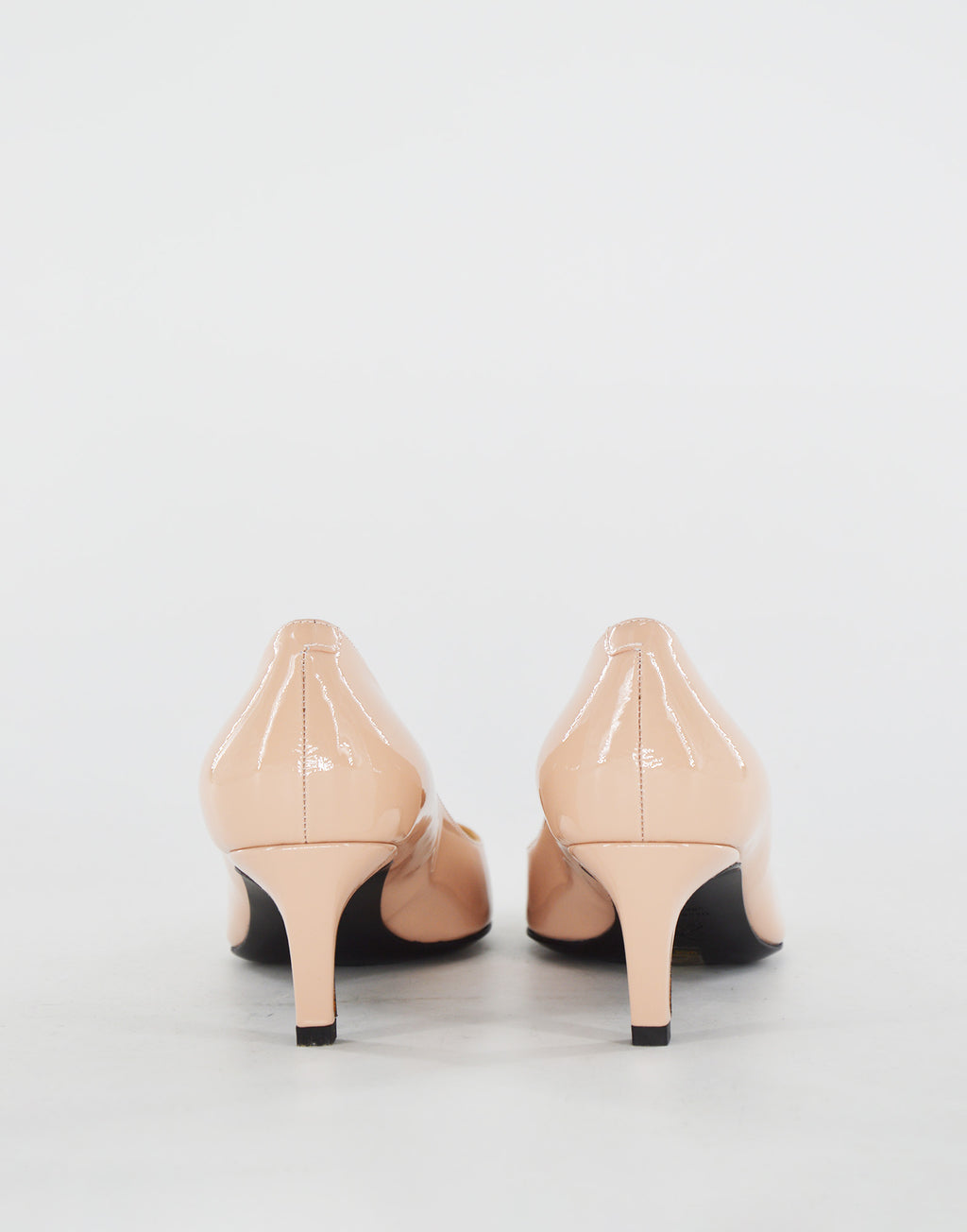 Décolleté in vernice a Punta Ball Pink