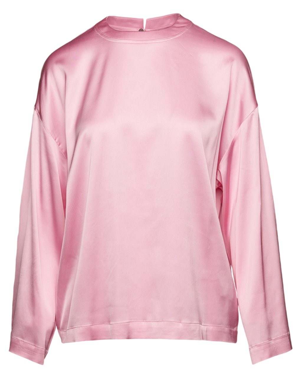 Blouse en satin de viscose stretch Bocciolo